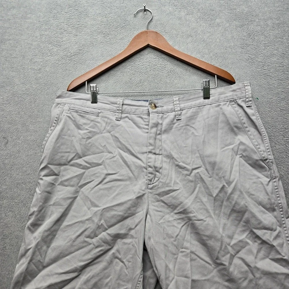 Polo Ralph Lauren Men Shorts 38 Light Gray Embroidered Chino Golf